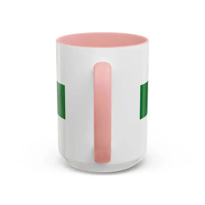 Flag of Kurgan Oblast Russia - Accent Coffee Mug - Go Mug Yourself