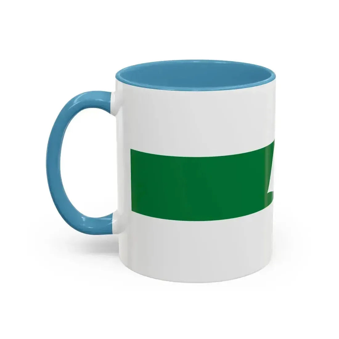 Flag of Kurgan Oblast Russia - Accent Coffee Mug - Go Mug Yourself
