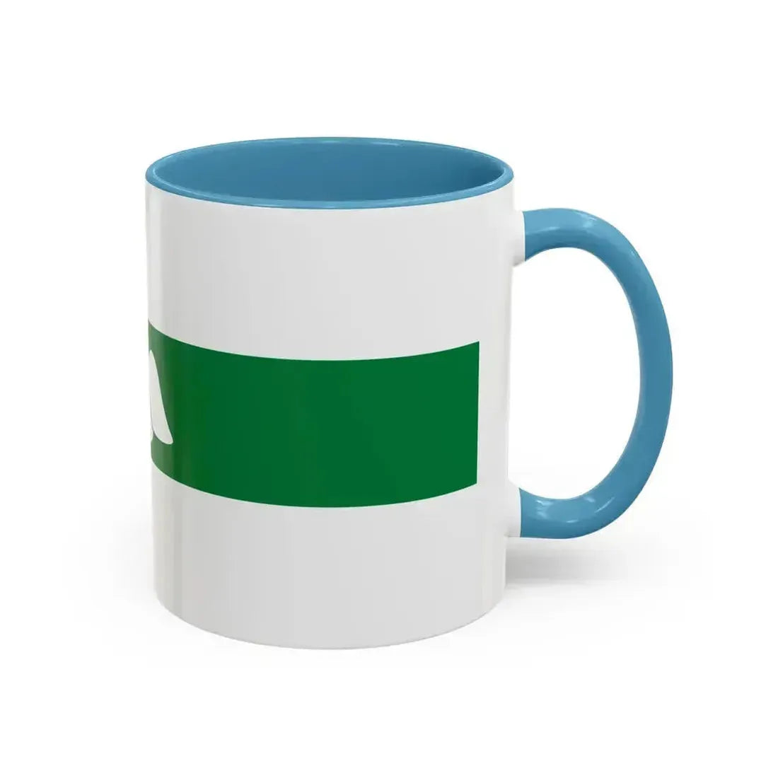 Flag of Kurgan Oblast Russia - Accent Coffee Mug - Go Mug Yourself