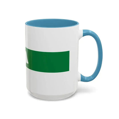 Flag of Kurgan Oblast Russia - Accent Coffee Mug - Go Mug Yourself