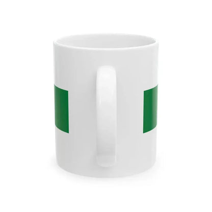 Flag of Kurgan Oblast Russia - White Coffee Mug - Go Mug Yourself