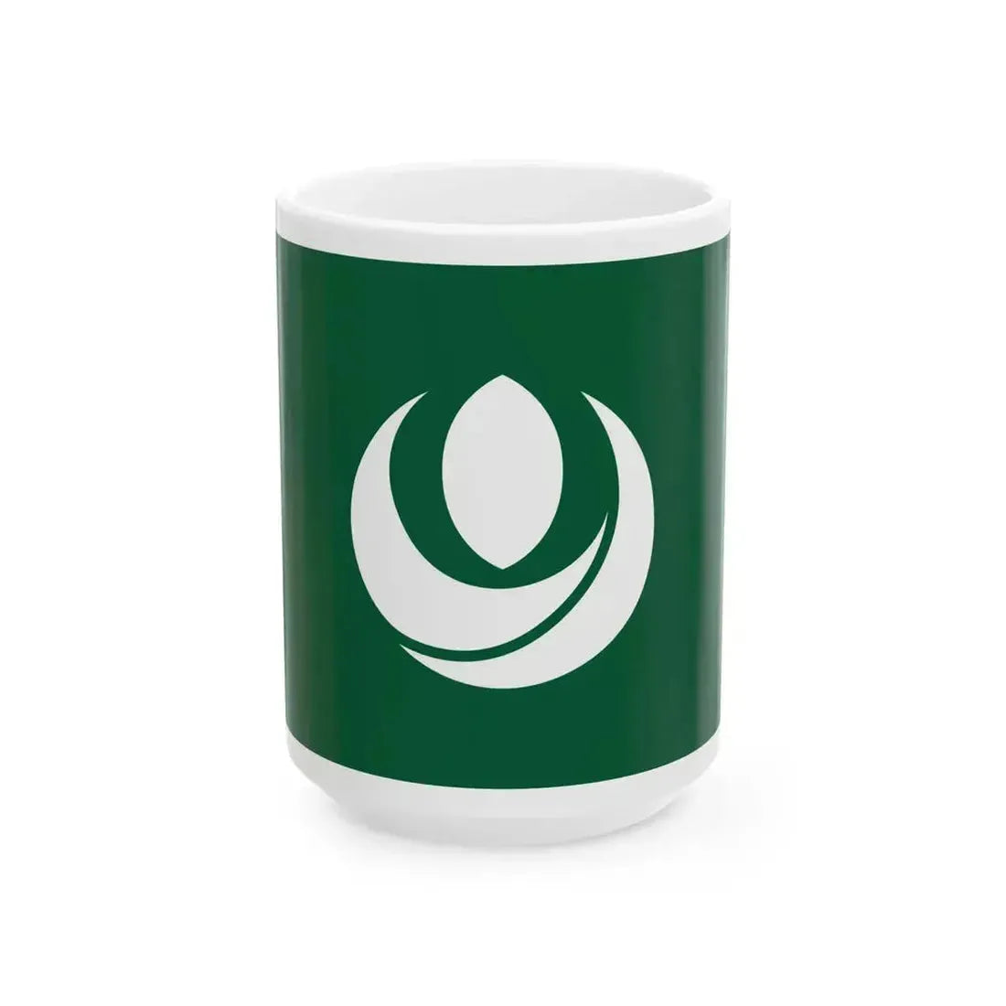 Flag of Kurihara Miyagi (Japan) White Coffee Mug 15oz - Go Mug Yourself