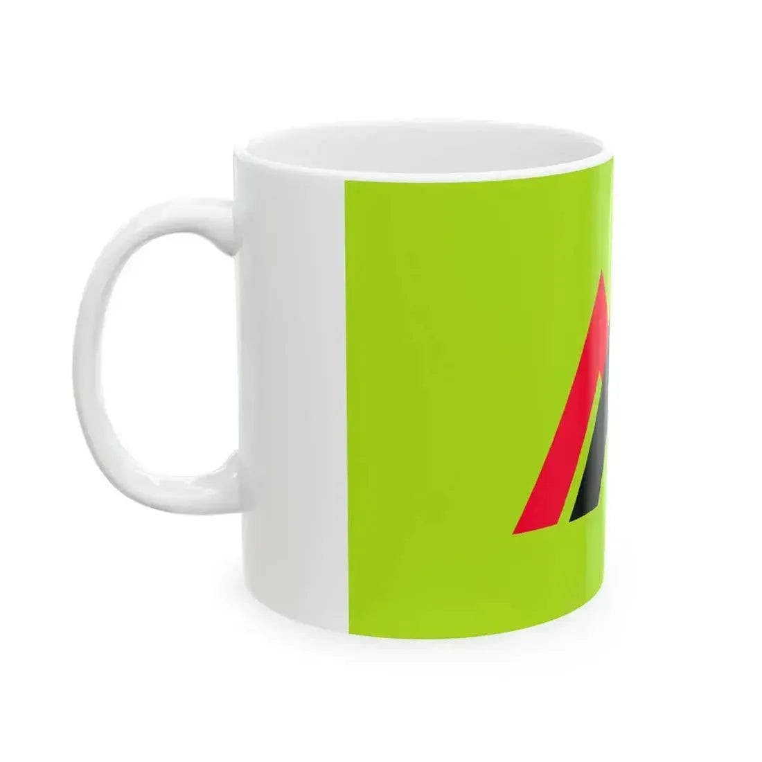 Flag of Kurohone Gunma 1975-2005 (Japan) White Coffee Mug - Go Mug Yourself