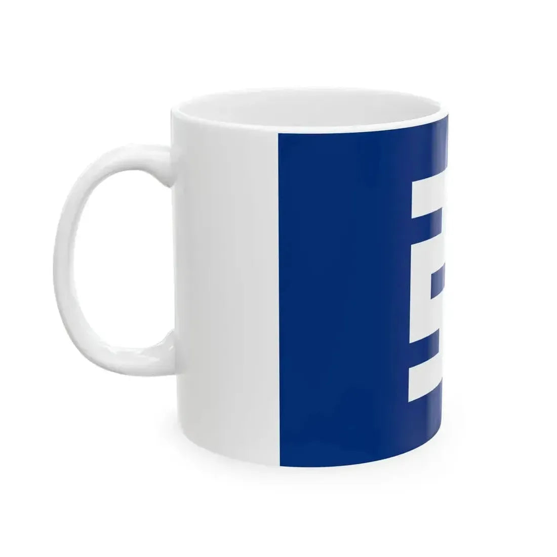 Flag of Kuroishi Aomori (Japan) White Coffee Mug - Go Mug Yourself