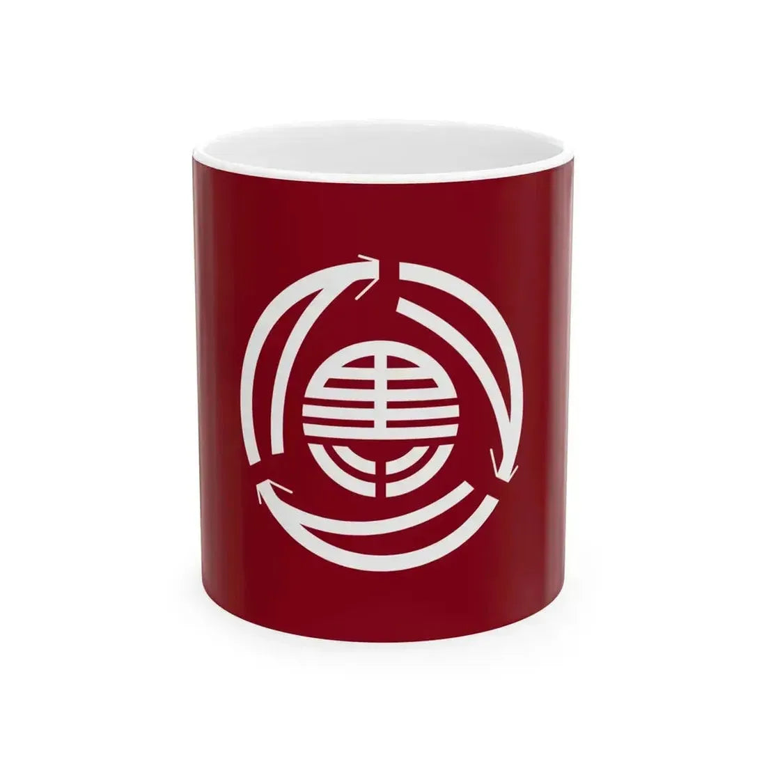 Flag of Kuromatsunai Hokkaido (Japan) White Coffee Mug 11oz - Go Mug Yourself