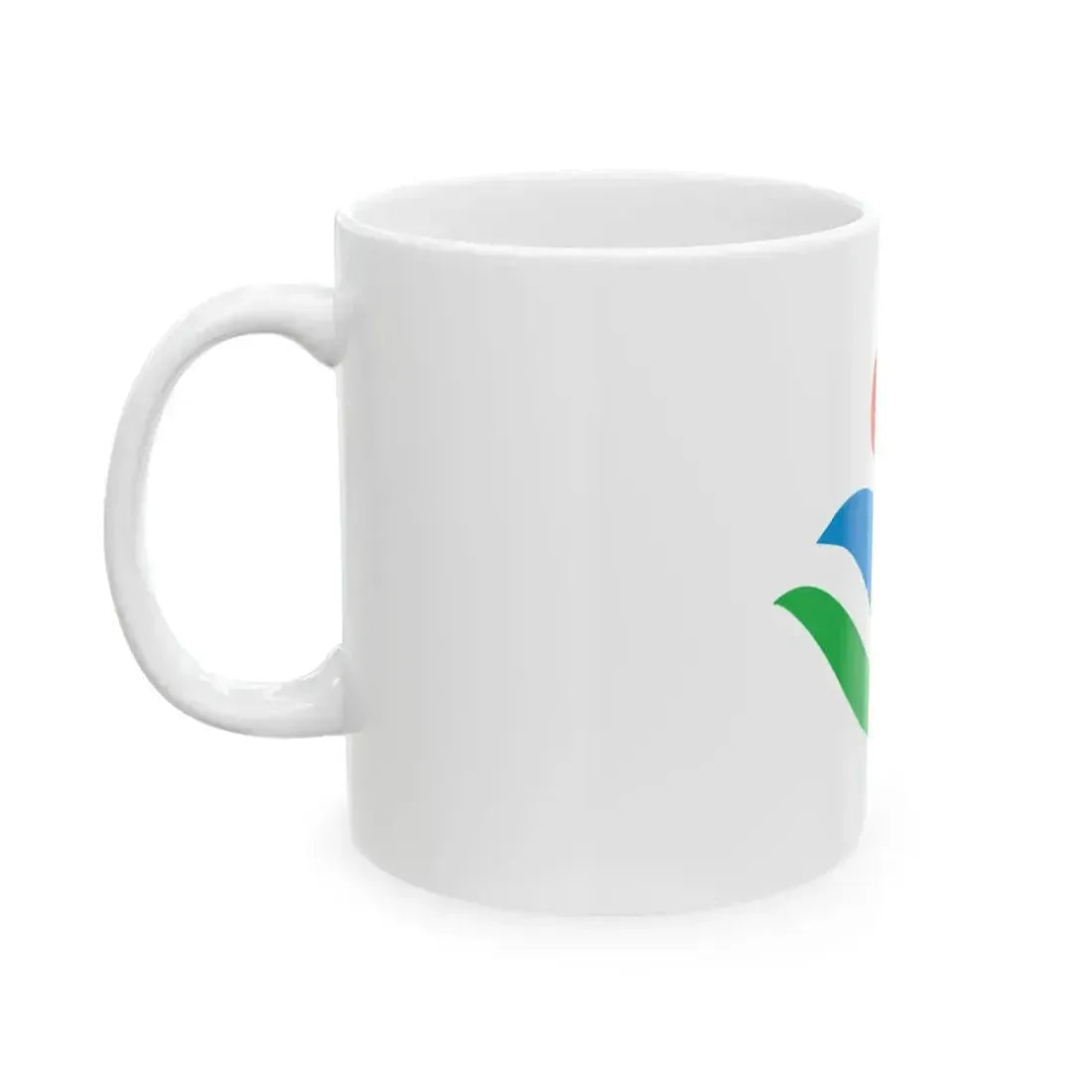 Flag of Kuroshio Kochi (Japan) White Coffee Mug - Go Mug Yourself