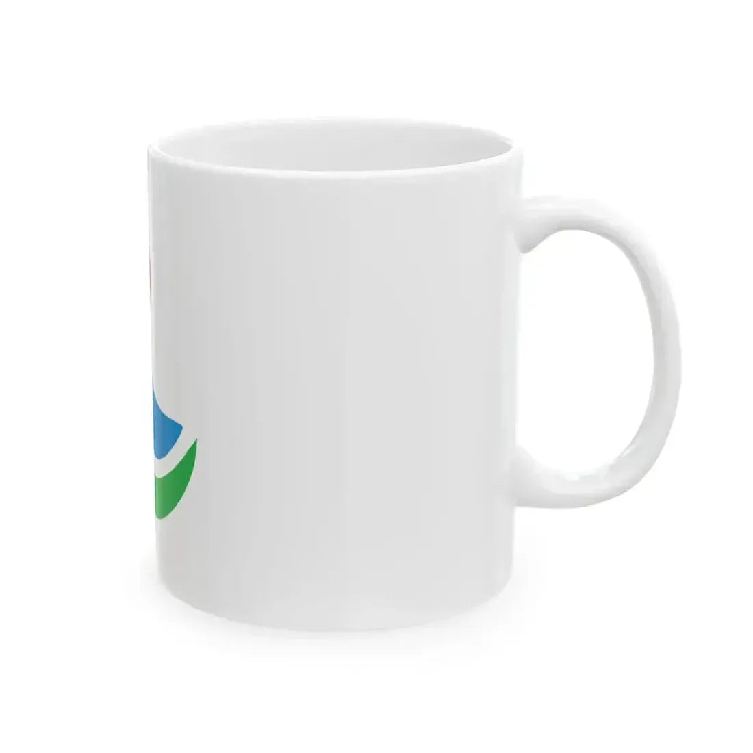 Flag of Kuroshio Kochi (Japan) White Coffee Mug - Go Mug Yourself