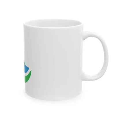 Flag of Kuroshio Kochi (Japan) White Coffee Mug - Go Mug Yourself