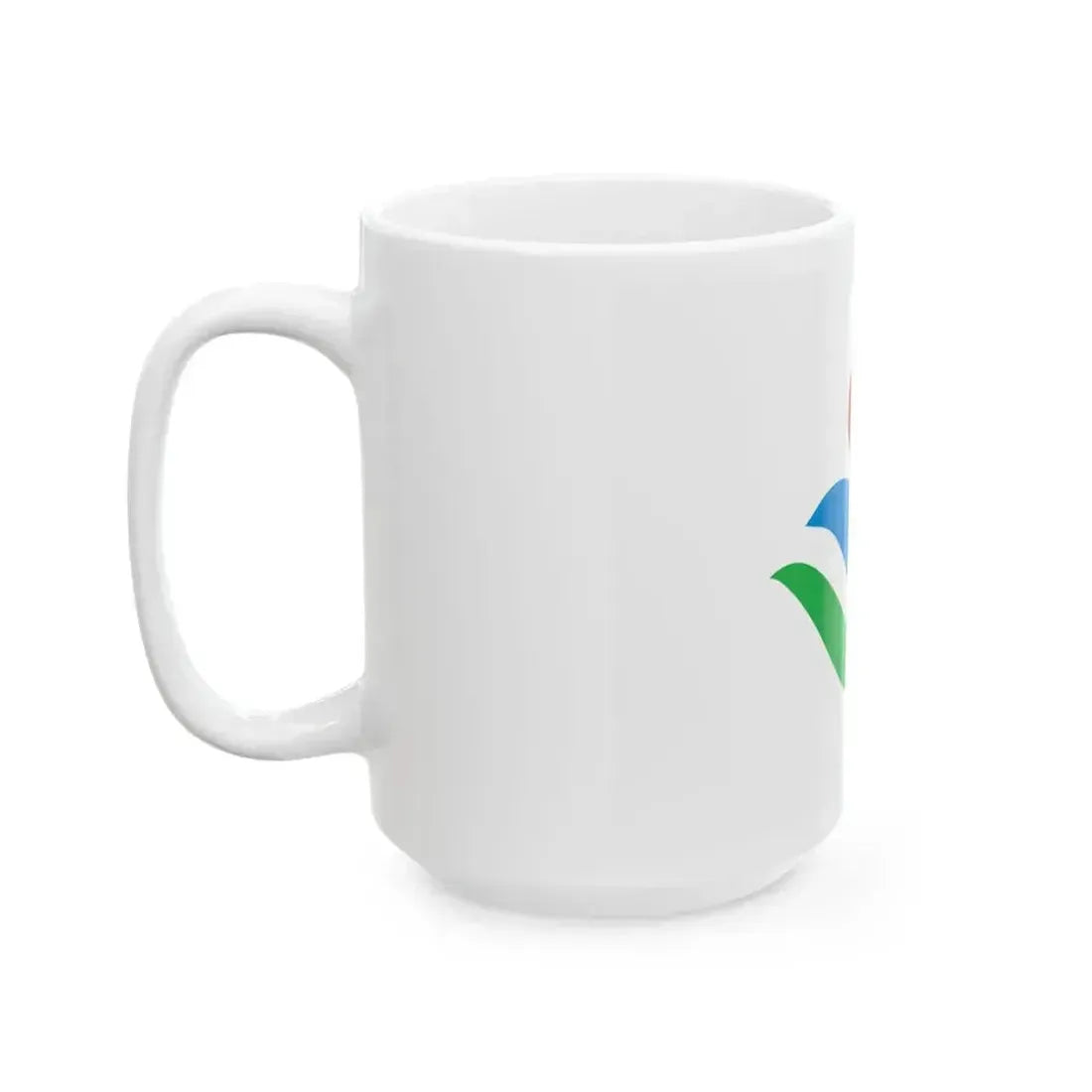 Flag of Kuroshio Kochi (Japan) White Coffee Mug - Go Mug Yourself