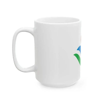 Flag of Kuroshio Kochi (Japan) White Coffee Mug - Go Mug Yourself