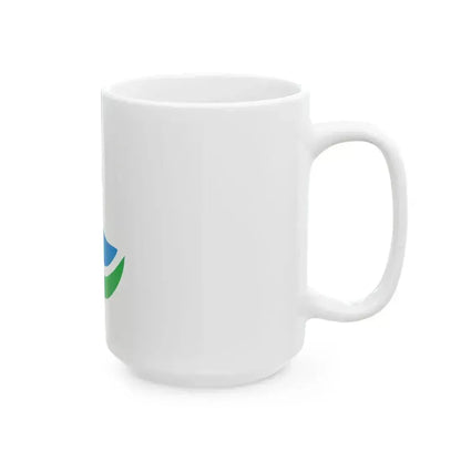 Flag of Kuroshio Kochi (Japan) White Coffee Mug - Go Mug Yourself