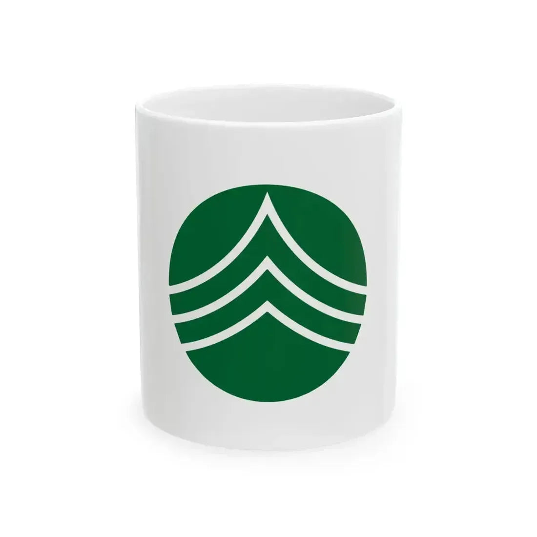 Flag of Kurotaki Nara (Japan) White Coffee Mug 11oz - Go Mug Yourself
