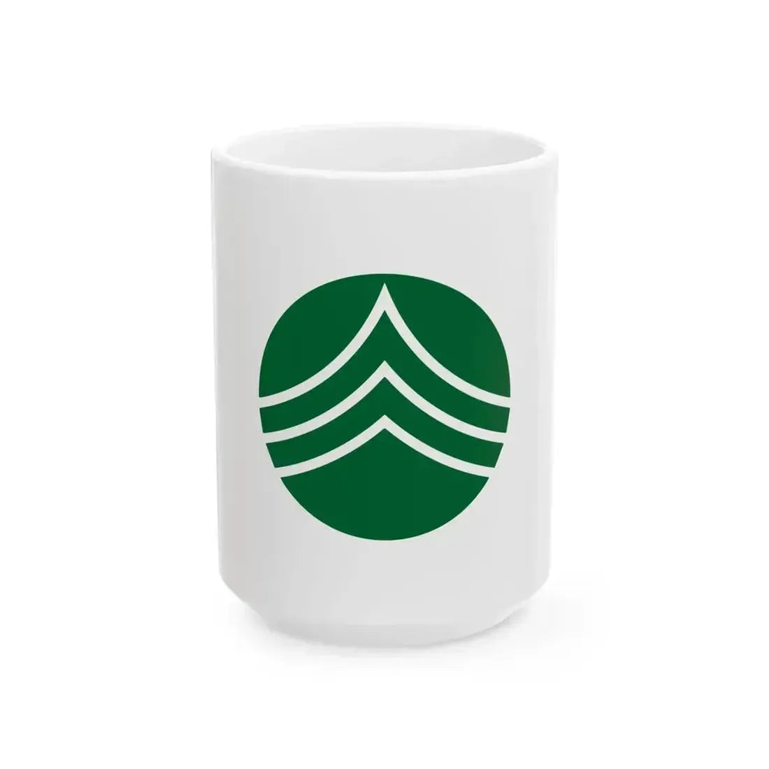 Flag of Kurotaki Nara (Japan) White Coffee Mug 15oz - Go Mug Yourself