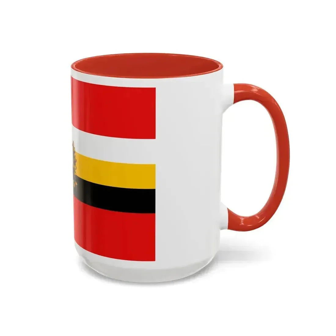 Flag of Kursk Oblast Russia - Accent Coffee Mug - Go Mug Yourself