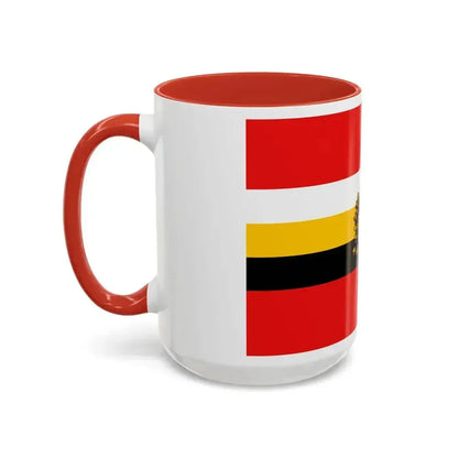 Flag of Kursk Oblast Russia - Accent Coffee Mug - Go Mug Yourself
