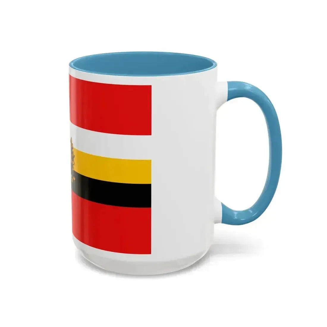 Flag of Kursk Oblast Russia - Accent Coffee Mug - Go Mug Yourself