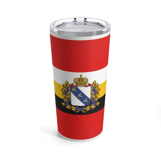 Flag of Kursk Oblast Russia - Tumbler 20oz 20oz - Go Mug Yourself