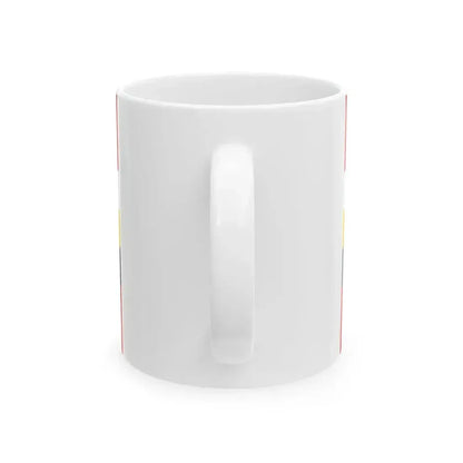Flag of Kursk Oblast Russia - White Coffee Mug - Go Mug Yourself