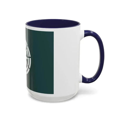 Flag of Kurume Fukuoka Japan - Accent Coffee Mug - Go Mug Yourself