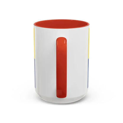 Flag of Kusel Germany - Accent Coffee Mug - Go Mug Yourself