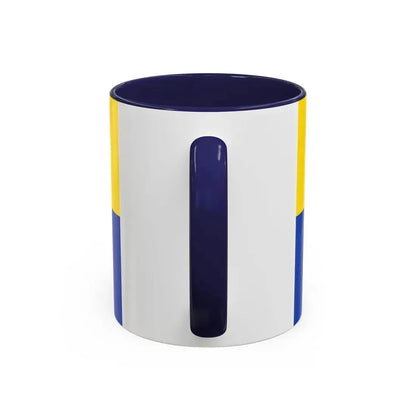 Flag of Kusel Germany - Accent Coffee Mug - Go Mug Yourself