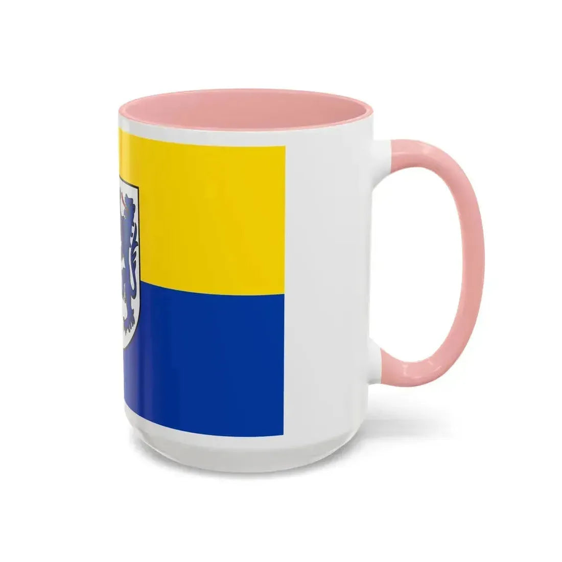 Flag of Kusel Germany - Accent Coffee Mug - Go Mug Yourself