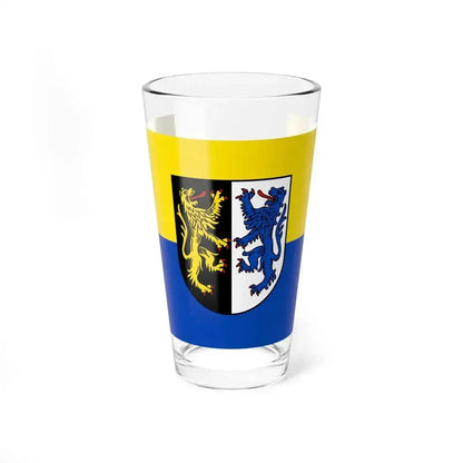Flag of Kusel Germany - Pint Glass 16oz 16oz - Go Mug Yourself