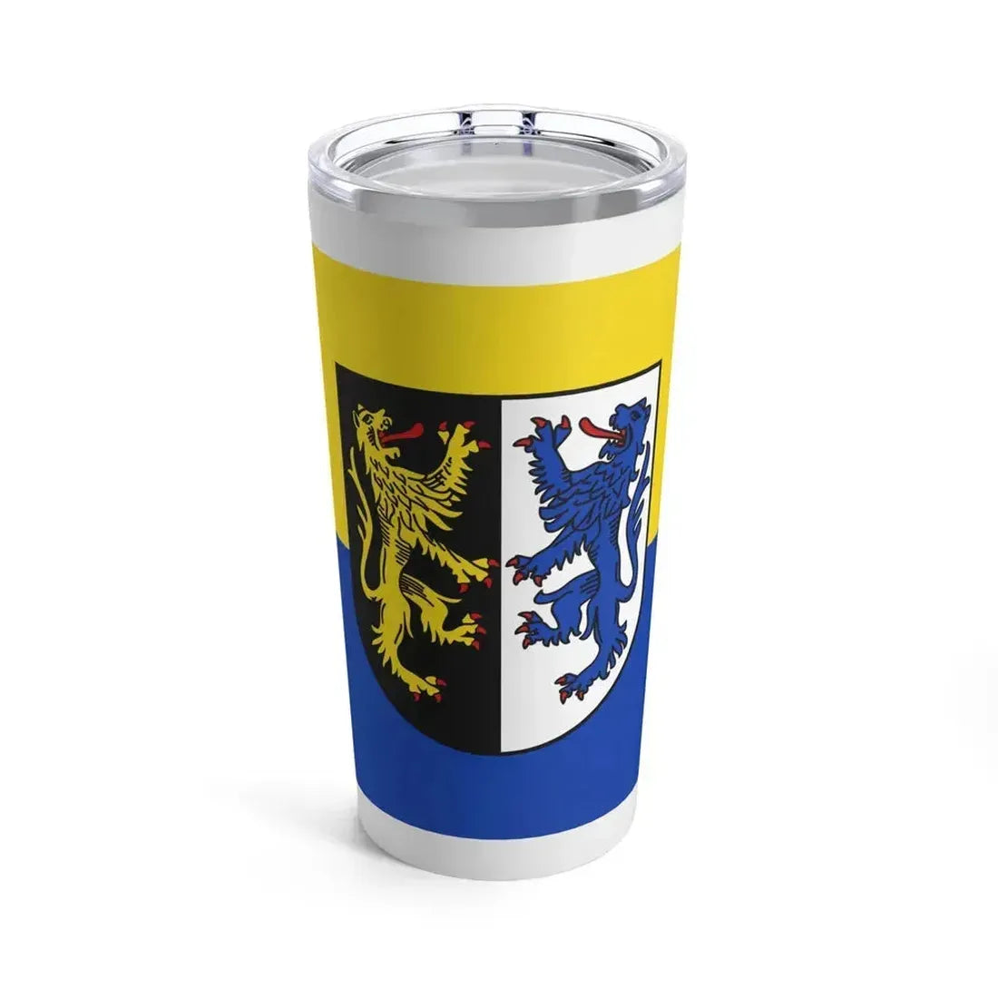 Flag of Kusel Germany - Tumbler 20oz 20oz - Go Mug Yourself