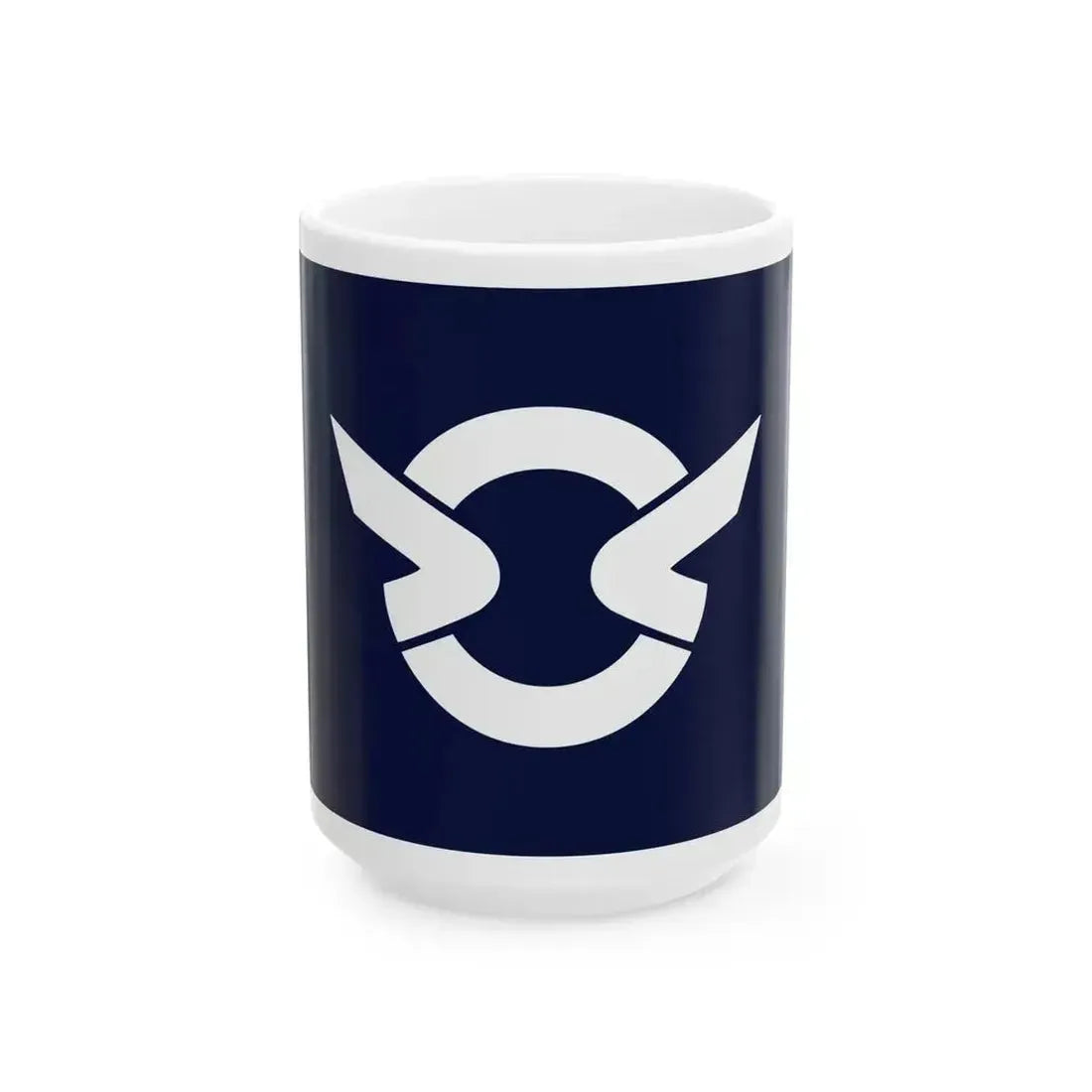 Flag of Kushima Miyazaki (Japan) White Coffee Mug 15oz - Go Mug Yourself