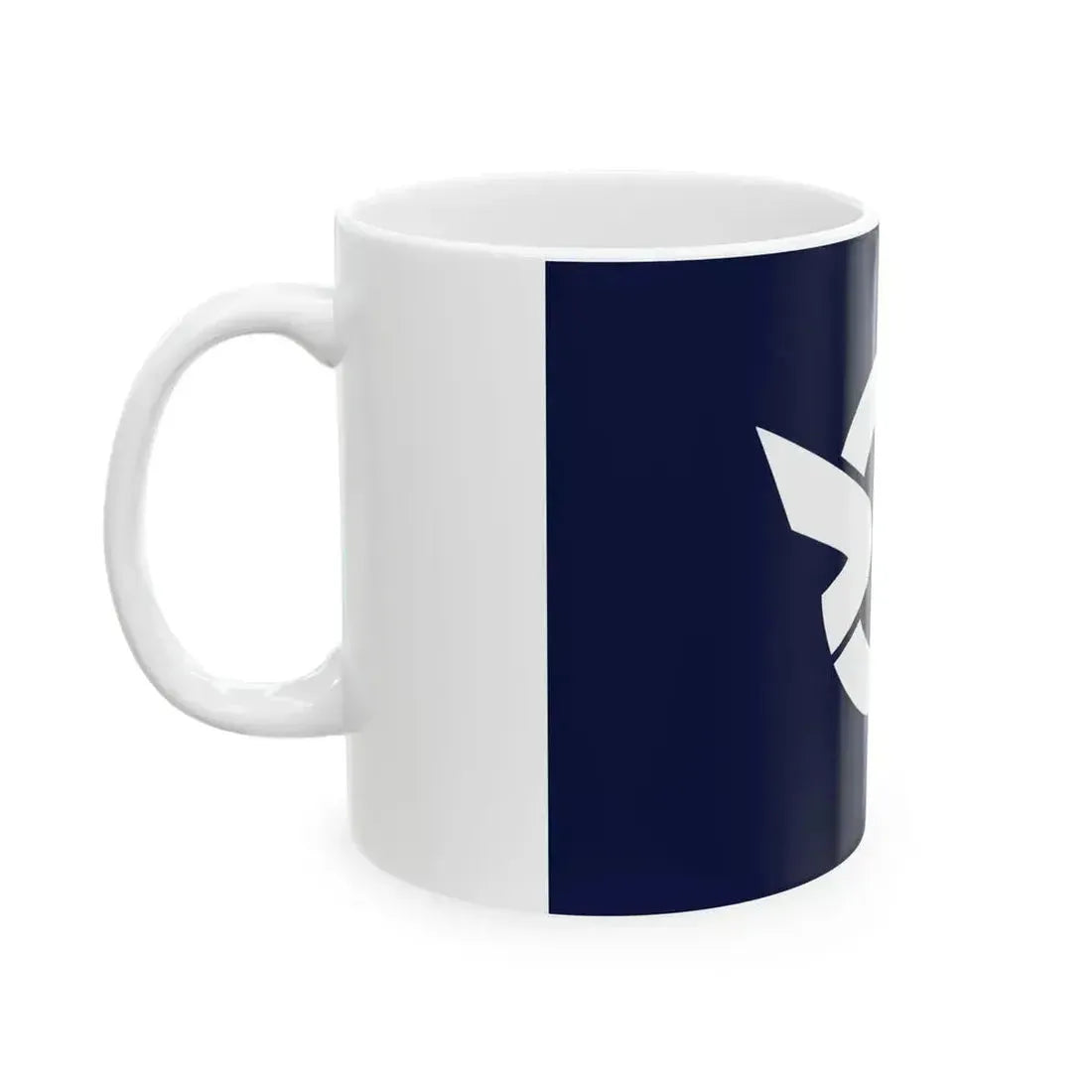 Flag of Kushima Miyazaki (Japan) White Coffee Mug - Go Mug Yourself