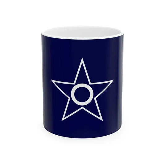 Flag of Kushiro Hokkaido (Japan) White Coffee Mug 11oz - Go Mug Yourself