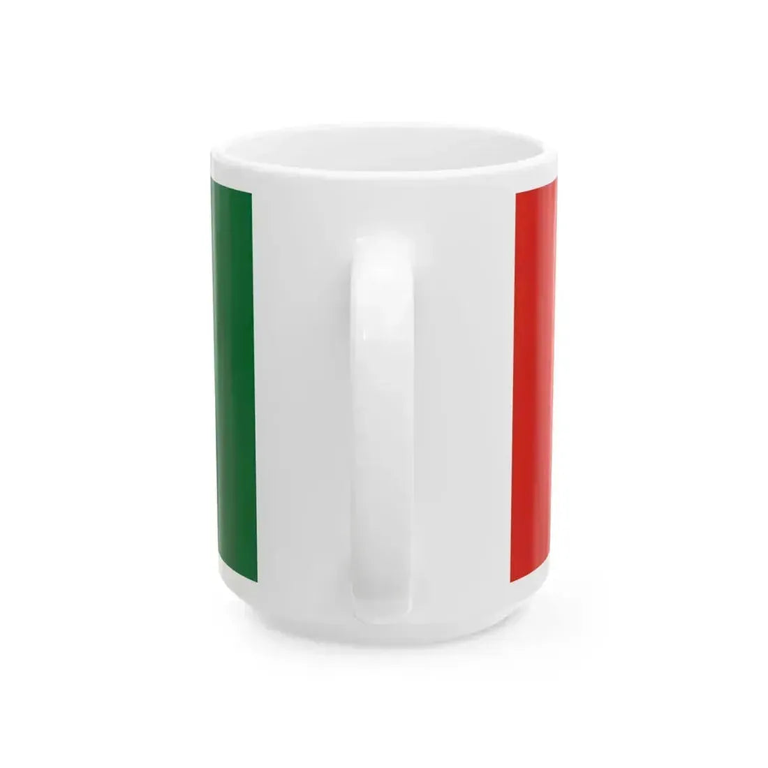 Flag of Kustanszeg (Hungary) White Coffee Mug - Go Mug Yourself
