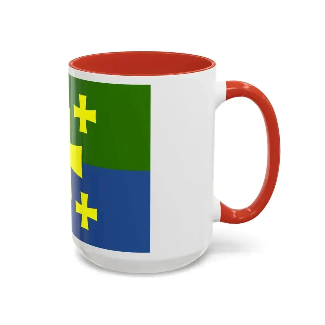 Flag of Kutaisi Georgia - Accent Coffee Mug - Go Mug Yourself