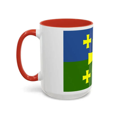 Flag of Kutaisi Georgia - Accent Coffee Mug - Go Mug Yourself