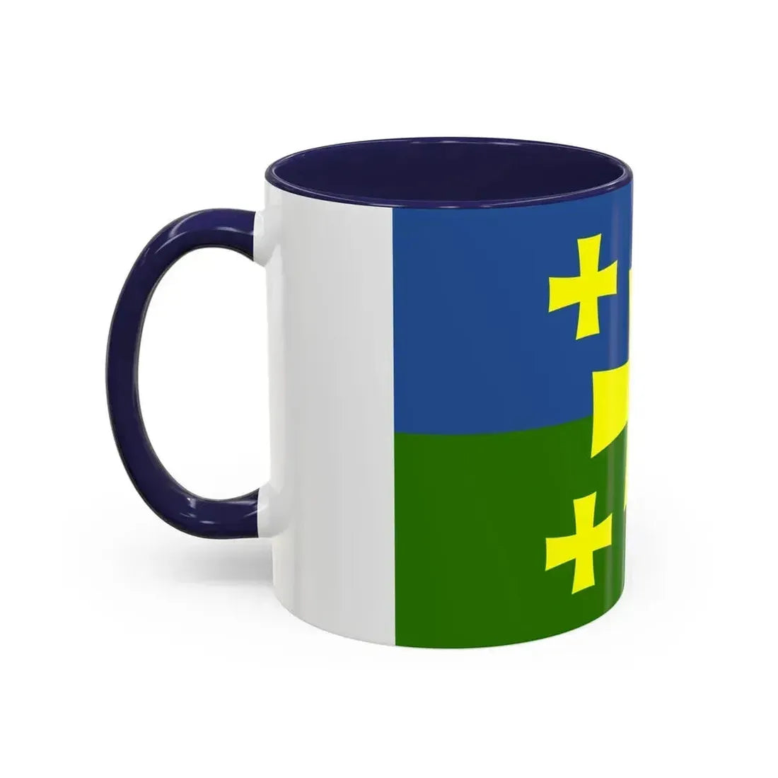 Flag of Kutaisi Georgia - Accent Coffee Mug - Go Mug Yourself