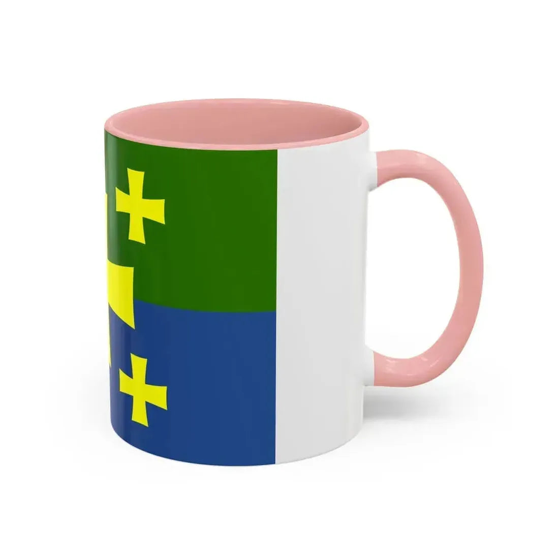 Flag of Kutaisi Georgia - Accent Coffee Mug - Go Mug Yourself