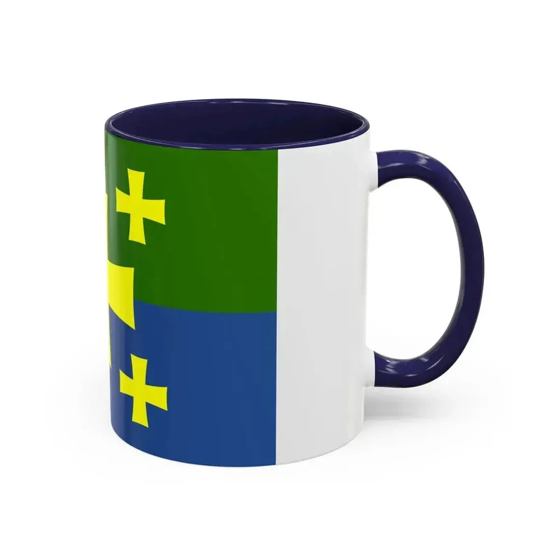 Flag of Kutaisi Georgia - Accent Coffee Mug - Go Mug Yourself