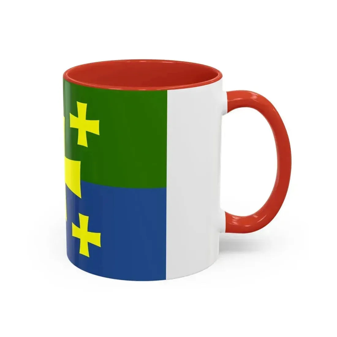 Flag of Kutaisi Georgia - Accent Coffee Mug - Go Mug Yourself