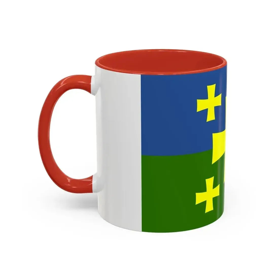 Flag of Kutaisi Georgia - Accent Coffee Mug - Go Mug Yourself