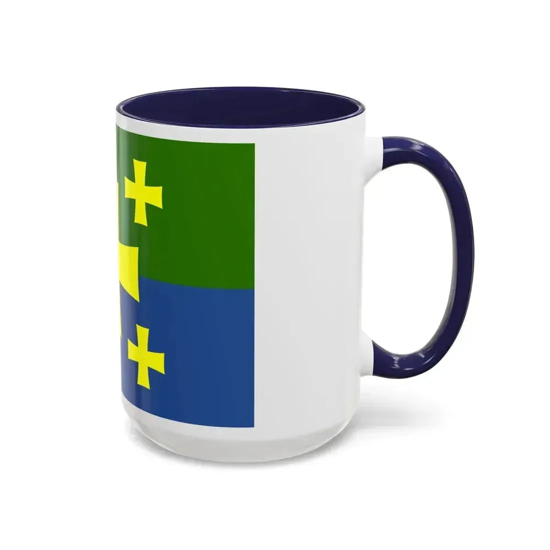 Flag of Kutaisi Georgia - Accent Coffee Mug - Go Mug Yourself