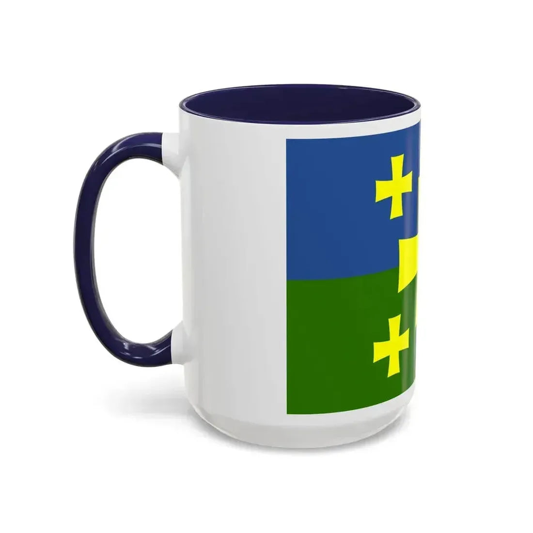 Flag of Kutaisi Georgia - Accent Coffee Mug - Go Mug Yourself