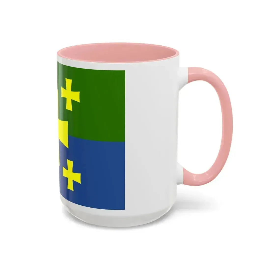 Flag of Kutaisi Georgia - Accent Coffee Mug - Go Mug Yourself