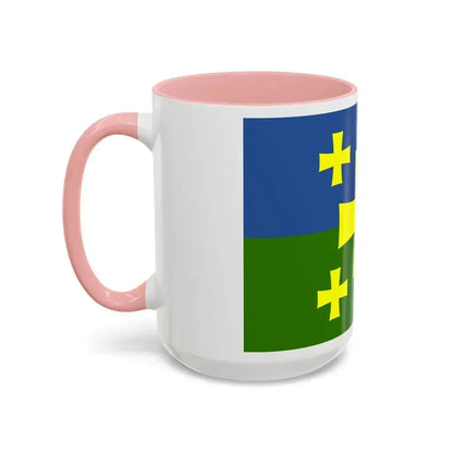 Flag of Kutaisi Georgia - Accent Coffee Mug - Go Mug Yourself