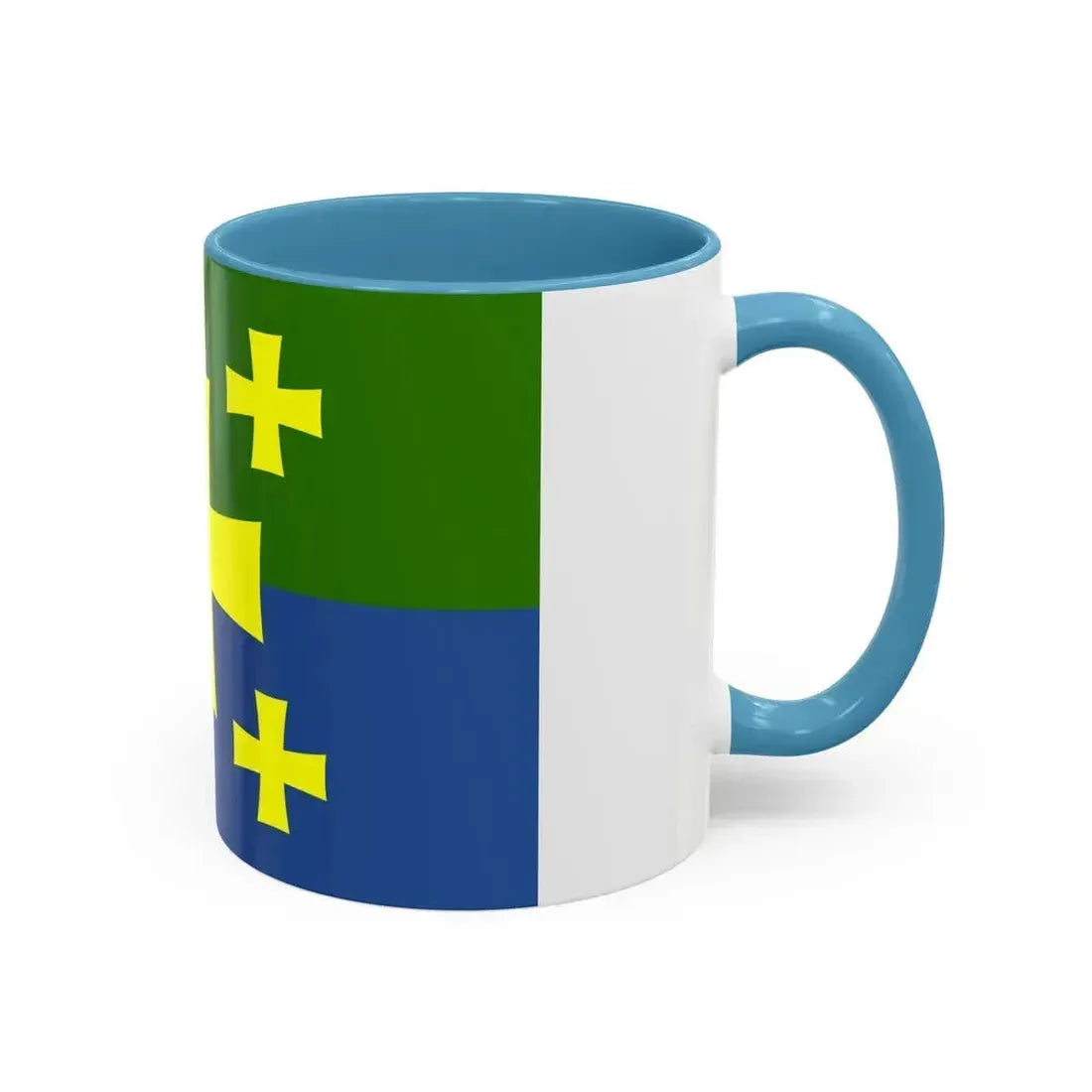 Flag of Kutaisi Georgia - Accent Coffee Mug - Go Mug Yourself