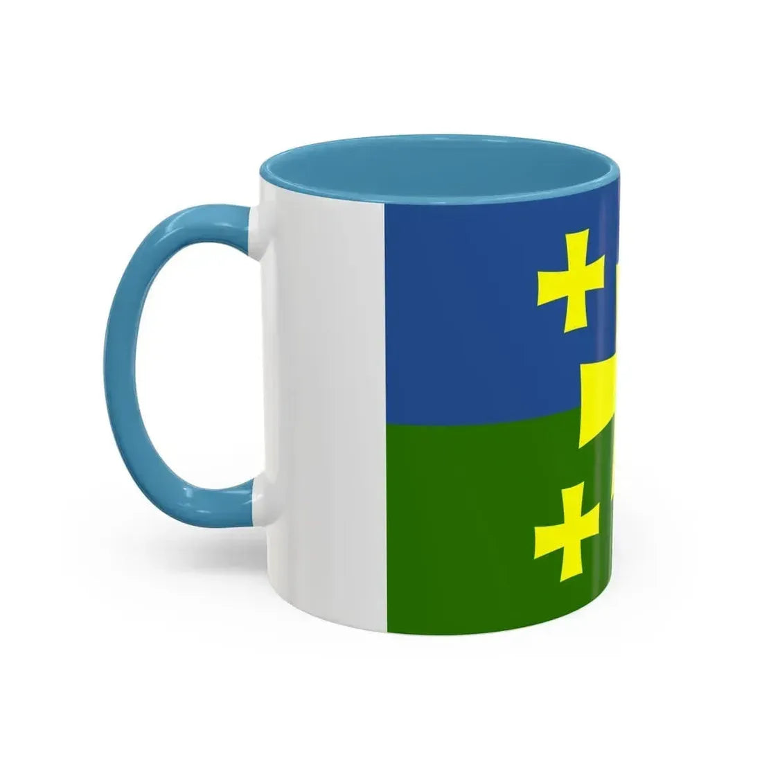 Flag of Kutaisi Georgia - Accent Coffee Mug - Go Mug Yourself