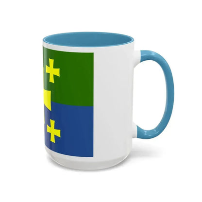 Flag of Kutaisi Georgia - Accent Coffee Mug - Go Mug Yourself