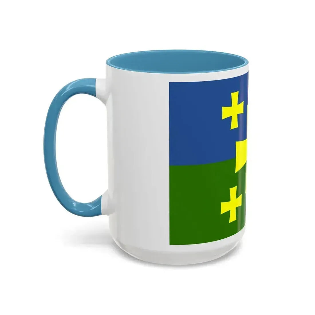 Flag of Kutaisi Georgia - Accent Coffee Mug - Go Mug Yourself