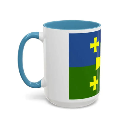 Flag of Kutaisi Georgia - Accent Coffee Mug - Go Mug Yourself