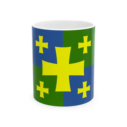 Flag of Kutaisi Georgia - White Coffee Mug 11oz - Go Mug Yourself