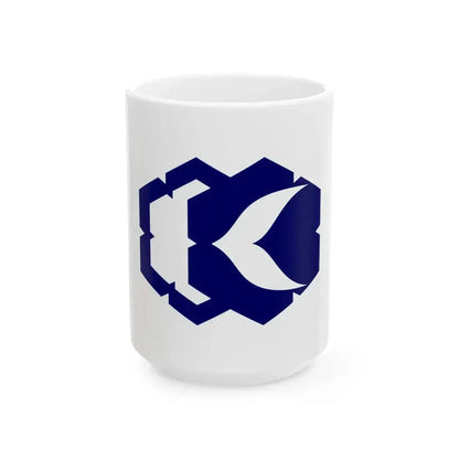 Flag of Kutchan Hokkaido (Japan) White Coffee Mug 15oz - Go Mug Yourself